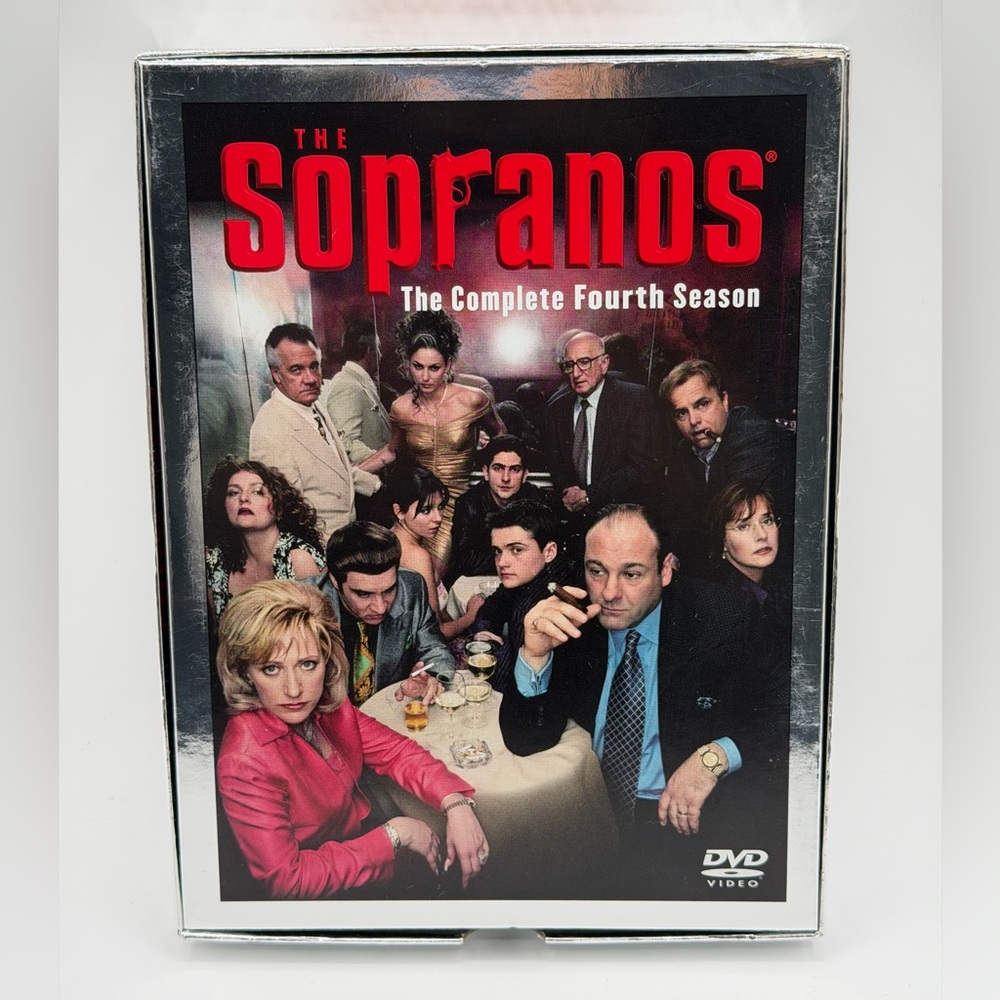 The Sopranos: The Complete Fourth Season (DVD, 2002) James Gandolfini & Edie Fal